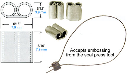封条尺寸规格示意图
